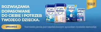 mleka modyfikowane dla dzieci i niemowląt bebilon