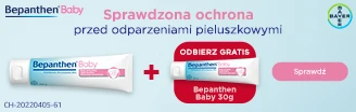 Bepanthen Baby, maść przeciw odparzeniom pieluszkowym dla niemowląt, 100 + 30 g