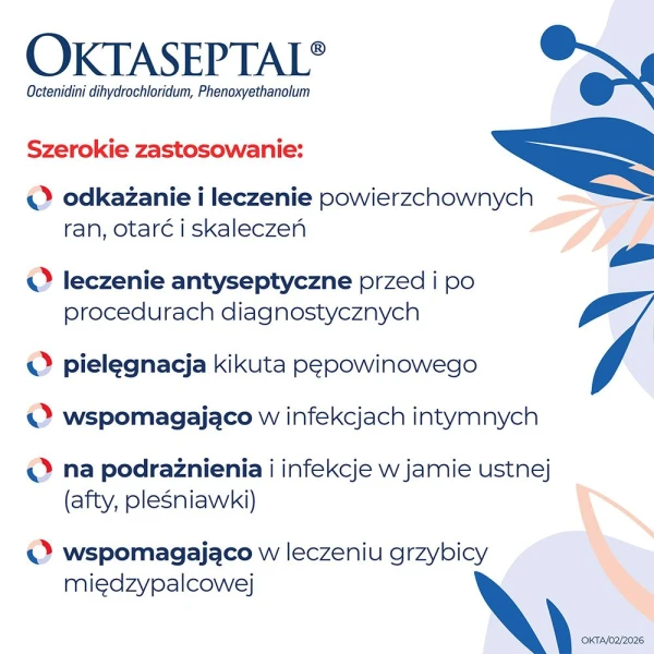 Oktaseptal, aerozol z oktenidyną do dezynfekcji i odkażania ran, 250 ml