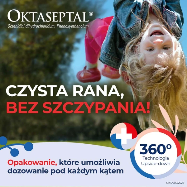 Oktaseptal, aerozol z oktenidyną do dezynfekcji i odkażania ran, 250 ml