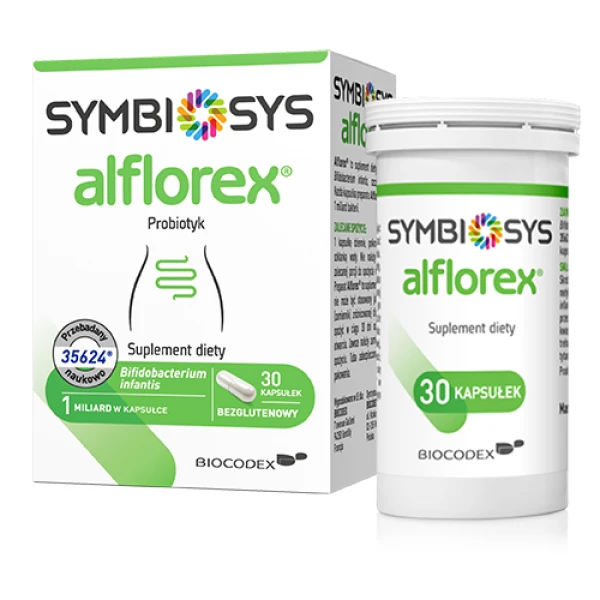 Symbiosys Alflorex, probiotyk, 30 kapsułek