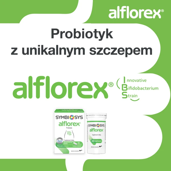 Symbiosys Alflorex, probiotyk, 30 kapsułek