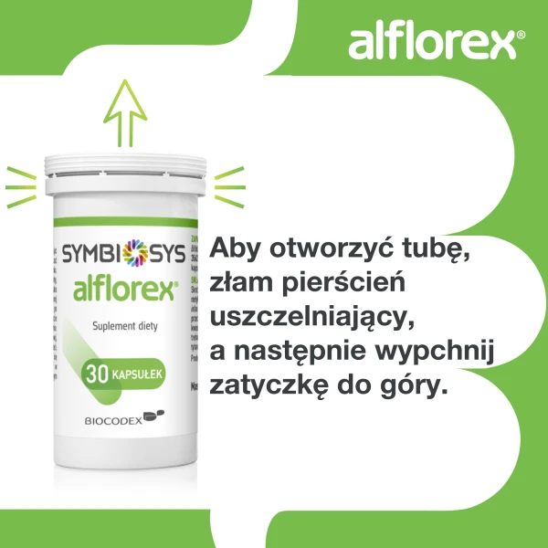 Symbiosys Alflorex, probiotyk, 30 kapsułek