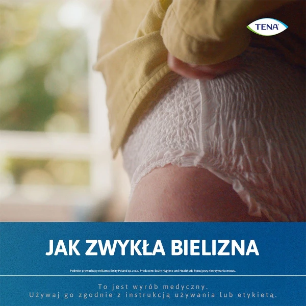Tena Pants Proskin Super, majtki chłonne, rozmiar L, 100-135 cm, 12 sztuk