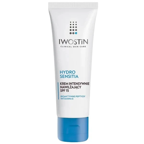 Iwostin Hydro Sensitia, krem intensywnie nawilżający, skóra sucha i wrażliwa, SPF15, 50 ml