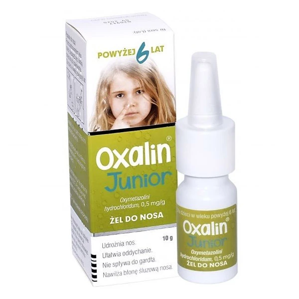 oxalin-junior-zel-do-nosa-dla-dzieci-powyzej-6-lat-10-g