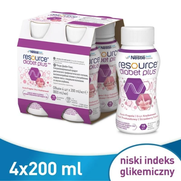 resource-diabet-plus-smak-truskawkowy-4-x-200-ml