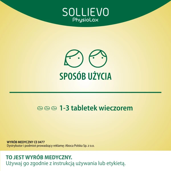 Sollievo Physiolax, 27 tabletek