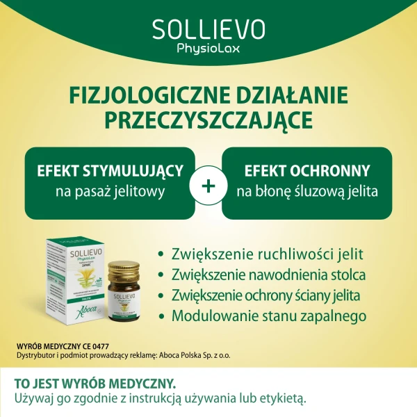 Sollievo Physiolax, 27 tabletek