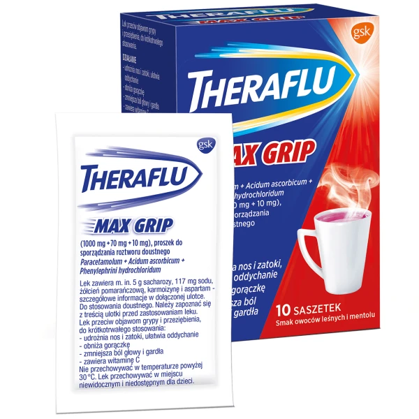 theraflu-max-grip-proszek-do-sporzadzania-roztworu-doustnego-smak-owocow-lesnych-i-mentolu-10-saszetek