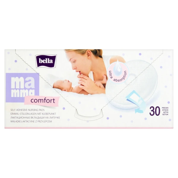 Bella Mamma Comfort, wkładki laktacyjne, 30 sztuk