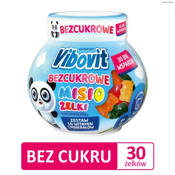 vibovit-bezcukrowe-misio-zelki-powyzej-4-lat-smak-owocowy-30-sztuk