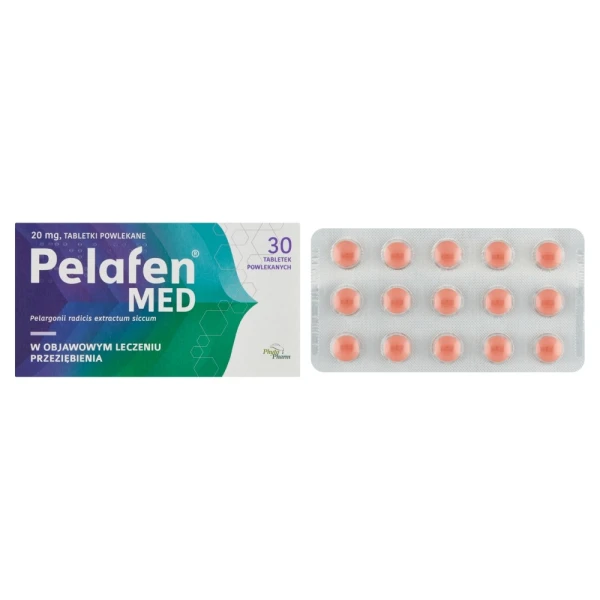 Pelafen Med 20 mg, 30 tabletek