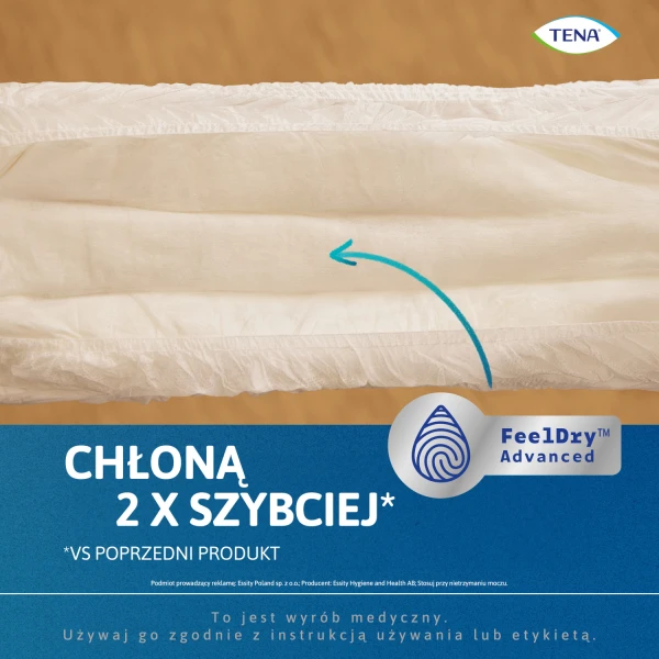 Tena Pants ProSkin Normal L, 10 majtek chłonnych