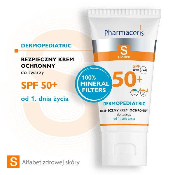 pharmaceris-s-bezpieczny-krem-ochronny-do-twarzy-dla-dzieci-od-urodzenia-spf50+-50-ml