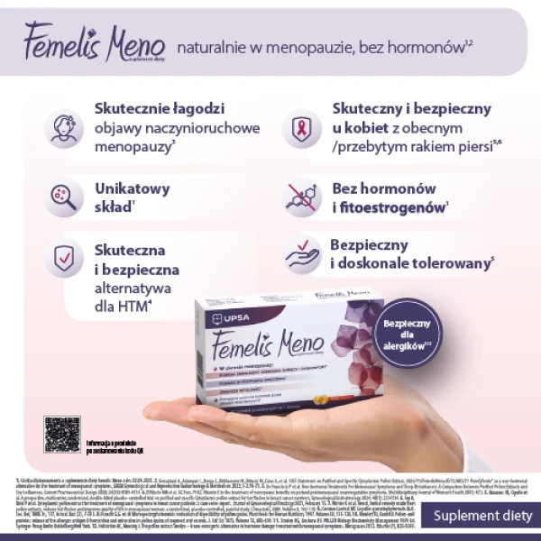 Femelis Meno, tabletki, 60 sztuk