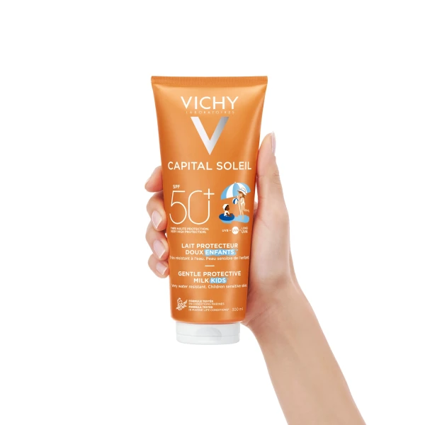 Vichy Capital Soleil, mleczko ochronne dla dzieci, SPF 50+, 300 ml