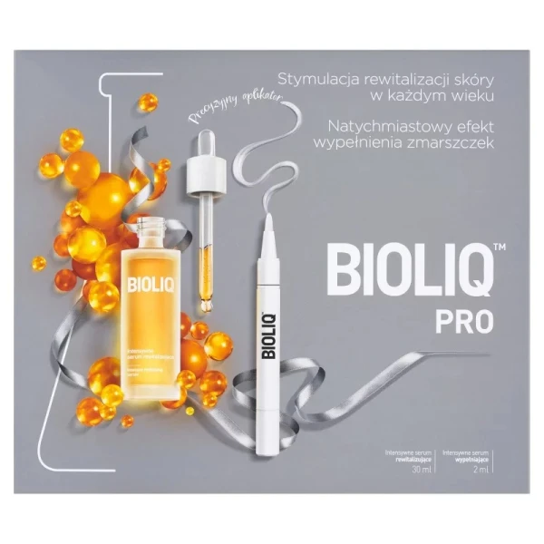 Zestaw Bioliq Pro, intensywne serum rewitalizujące, 30 ml + intensywne serum wypełniające, 2 ml