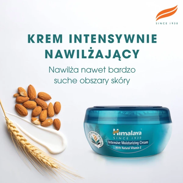 Himalaya, krem intensywnie nawilżający do twarzy i ciała z witaminą E, 150 ml