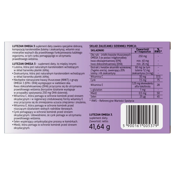 lutezan-omega-3-60-kapsulek