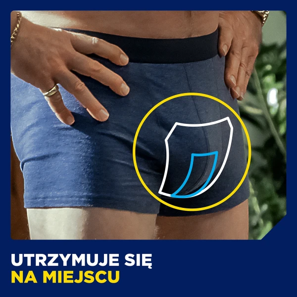 Tena Men Active Fit, wkładki anatomiczne dla mężczyzn, Level 3, 20 sztuk