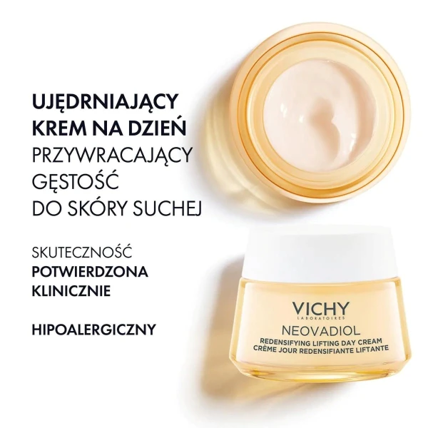 Vichy Neovadiol Magistral, odbudowujący ujędrniający krem na dzień do skóry suchej, 50 ml