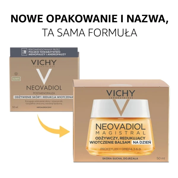 Vichy Neovadiol Magistral, odbudowujący balsam na dzień przeciw wiotczeniu skóry, 50 ml