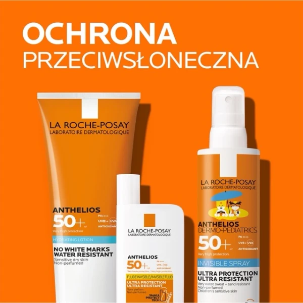 La Roche-Posay Anthelios Dermo-Pediatrics, mleczko ochronne do twarzy i ciała od 6 miesiąca, SPF 50+, 50 ml