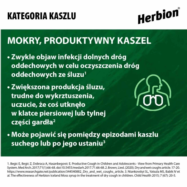 Herbion na kaszel mokry 7 mg/ ml, syrop, 150 ml