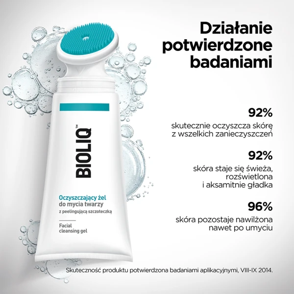 Bioliq Clean, oczyszczający żel do mycia twarzy, 125 ml