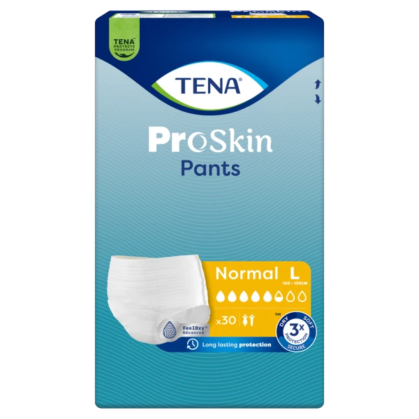 Tena Pants ProSkin, majtki chłonne, rozmiar L, 100-135 cm, Normal, 30 sztuk