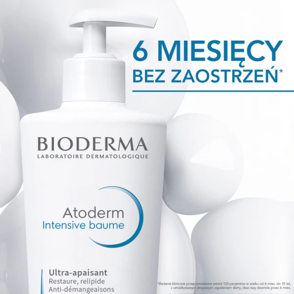 Bioderma Atoderm Intensive Baume, kojący balsam emolientowy, skóra sucha i atopowa, od urodzenia, 200 ml