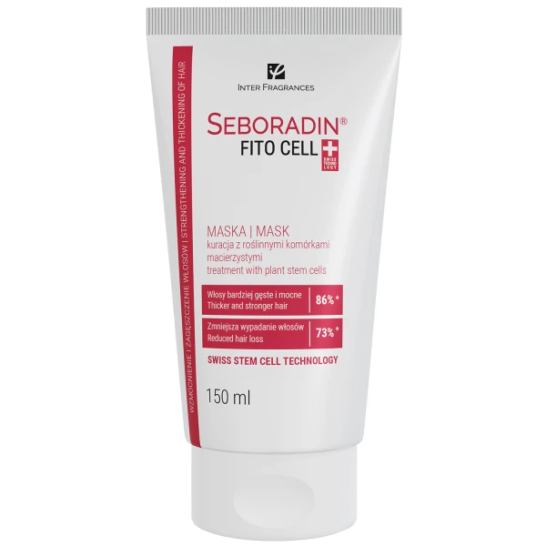 Seboradin FitoCell, wzmacniająca maska do włosów z roślinnymi komórkami macierzystymi, 150 ml