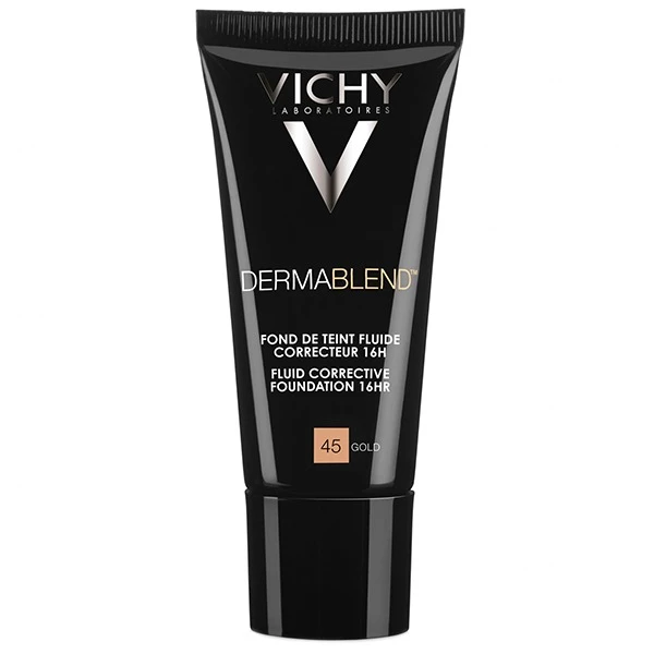 Vichy Dermablend, fluid korygujący, 45 Gold, 30 ml