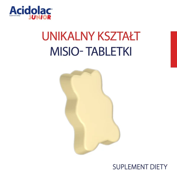 acidolac-junior-dla-dzieci-od-3 lat-smak-truskawkowy-20-misio-tabletek