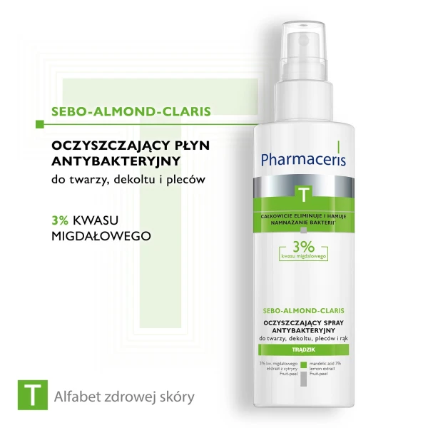 pharmaceris-t-sebo-almond-claris-oczyszczajacy-plyn-bakteriostatyczny-do-twarzy-dekoltu-i-plecow-190-ml