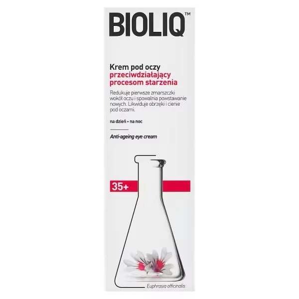 Bioliq 35 +, krem pod oczy przeciwdziałający procesom starzenia, 15 ml