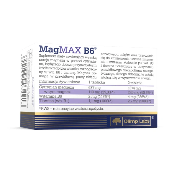 olimp-magmax-b6-50-tabletek-powlekanych