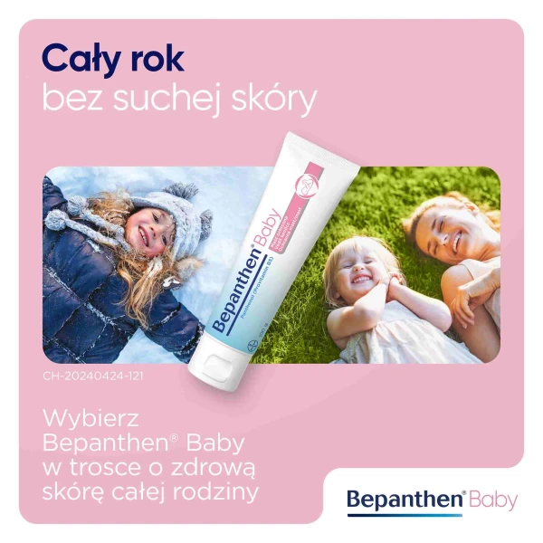 Bepanthen Baby, maść przeciw odparzeniom pieluszkowym dla niemowląt, 100 g