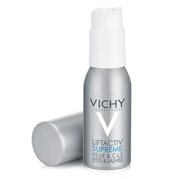 Vichy Liftactiv Supreme Serum 10 Oczy i Rzęsy, serum przeciwzmarszczkowe i wzmacniające rzęsy, 15 ml