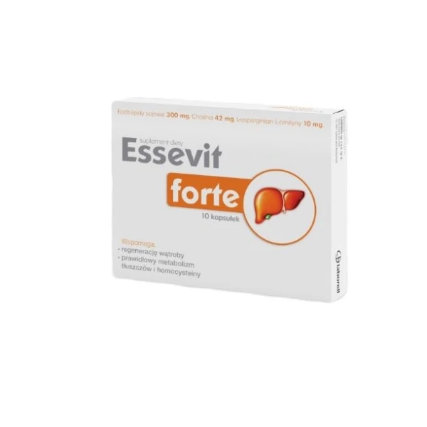 Essevit forte 300 mg, 10 kapsułek