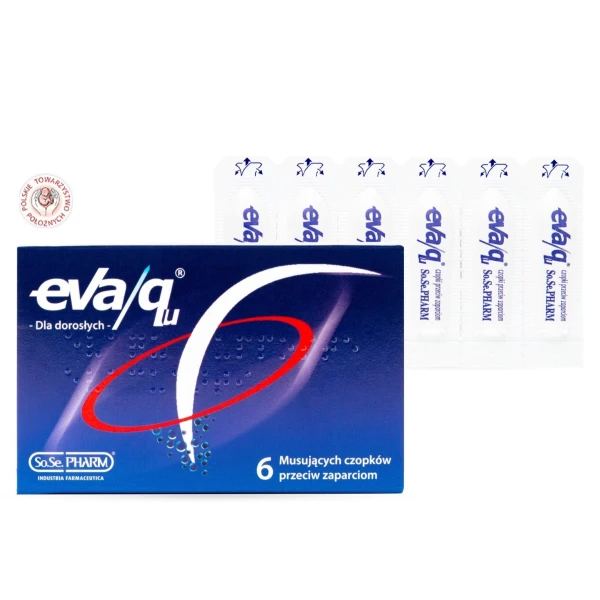 Eva/qu, 6 czopków przeciw zaparciom