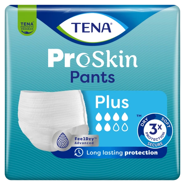 Tena Pants ProSkin Plus L, Majtki chłonne, 10 sztuk