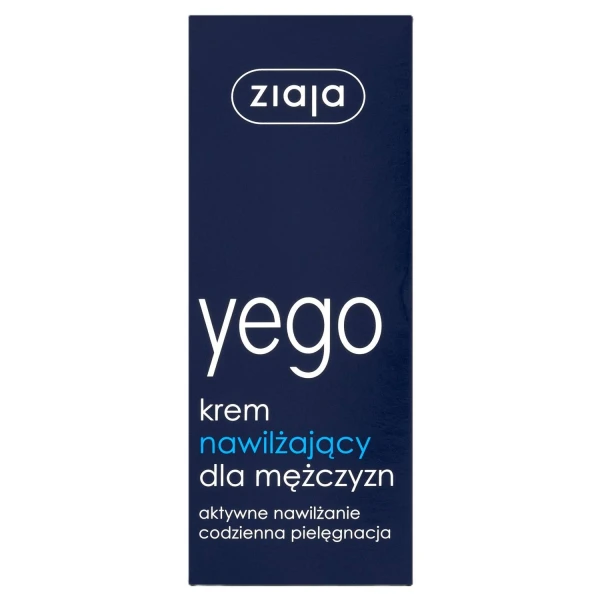 Ziaja Yego, krem nawilżający dla mężczyzn, SPF 6, 50 ml