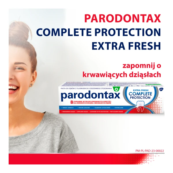 Parodontax Complete Protection Extra Fresh, pasta do zębów, 75 ml