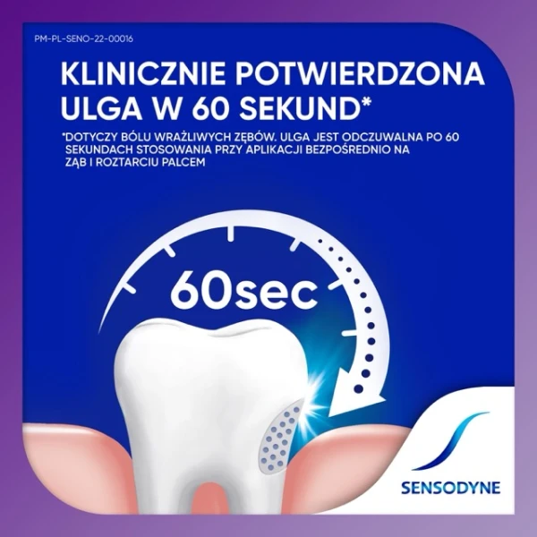 Sensodyne Ultraszybka Ulga, pasta do zębów nadwrażliwych, 75 ml