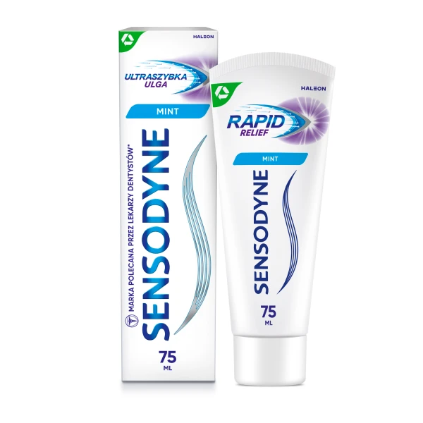 Sensodyne Ultraszybka Ulga, pasta do zębów nadwrażliwych, 75 ml
