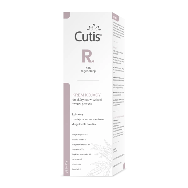 Cutis R-REGENERACJA, krem kojący do skóry nadwrażliwej, 75 ml