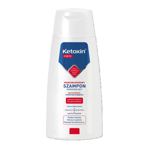L'Biotica Ketoxin Forte, przeciwłupiezowy szampon wzmacniający, 200 ml