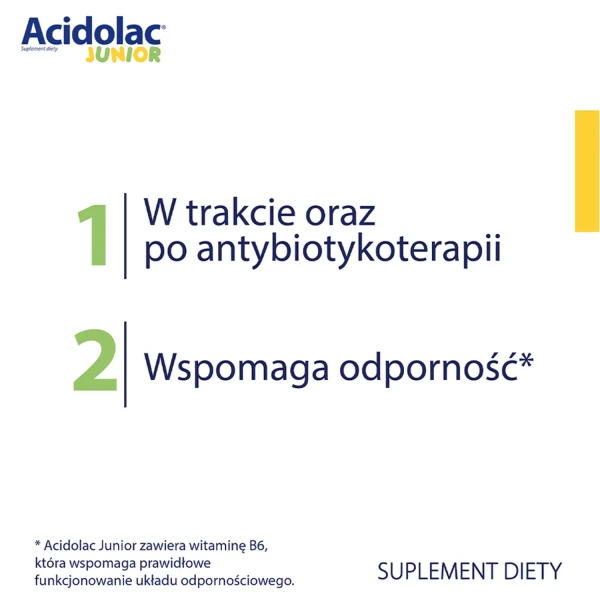 acidolac-junior-dla-dzieci-od-3 lat-smak-biala-czekolada-20-misio-tabletek